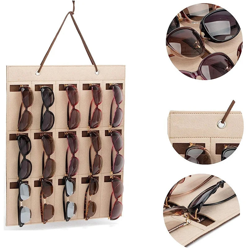 Chic Sunglasses Organizer Bag