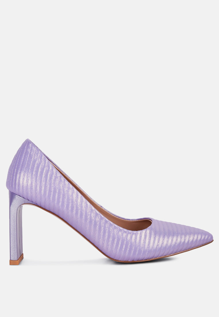 Tickles Italian Block Heel Pumps-5